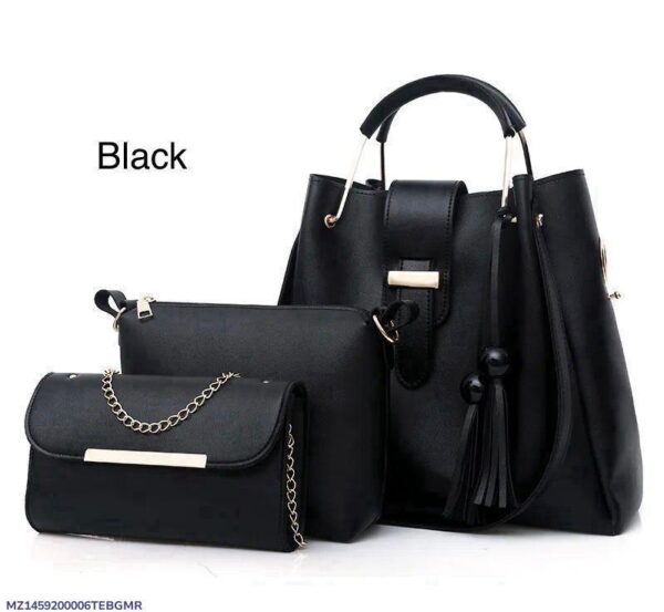 Stylish Women's Leather Handbag Set – Elegant & Trendy Bags for Every Occasion - Image 10